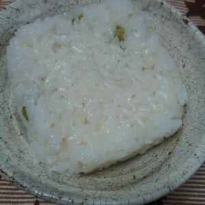 えんどう豆ごはん